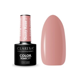 Claresa Dusty Rose Lakier hybrydowy do paznokci /2/ 5 g