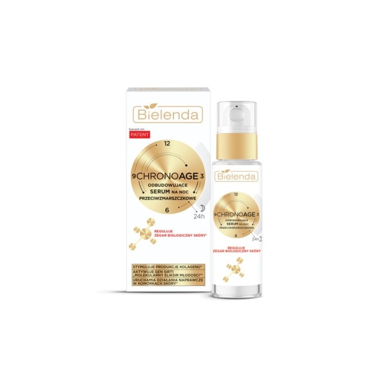 Bielenda Chrono Age 24H Regenerating Anti-Wrinkle Face Serum for Night 30 ml