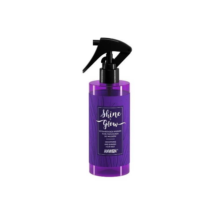 Anwen Shine & Glow wygładzająca Mgiełka do włosów nabłyszczająca 150 ml