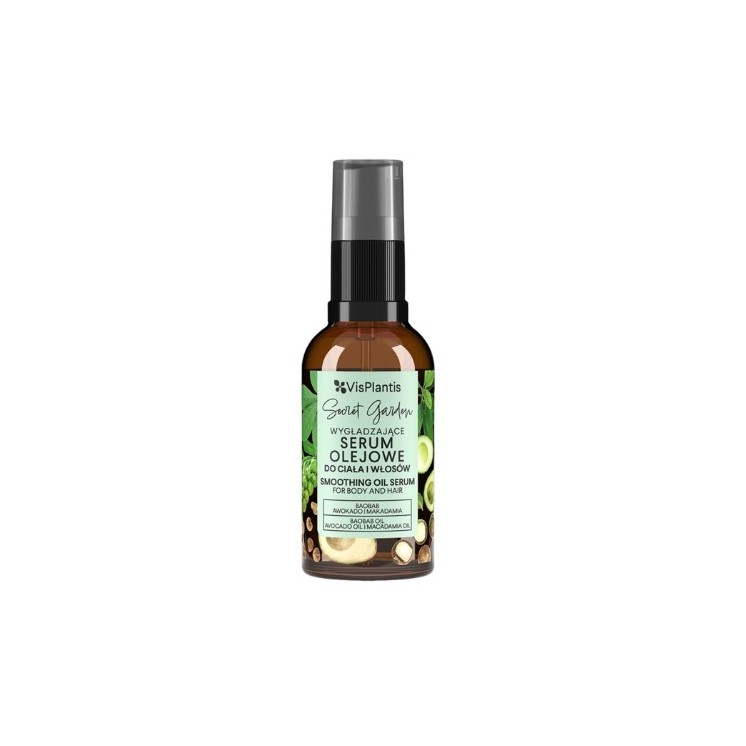 Vis Plantis Secret Garden Wygładzające Serum olejowe do ciała i włosów 30 ml