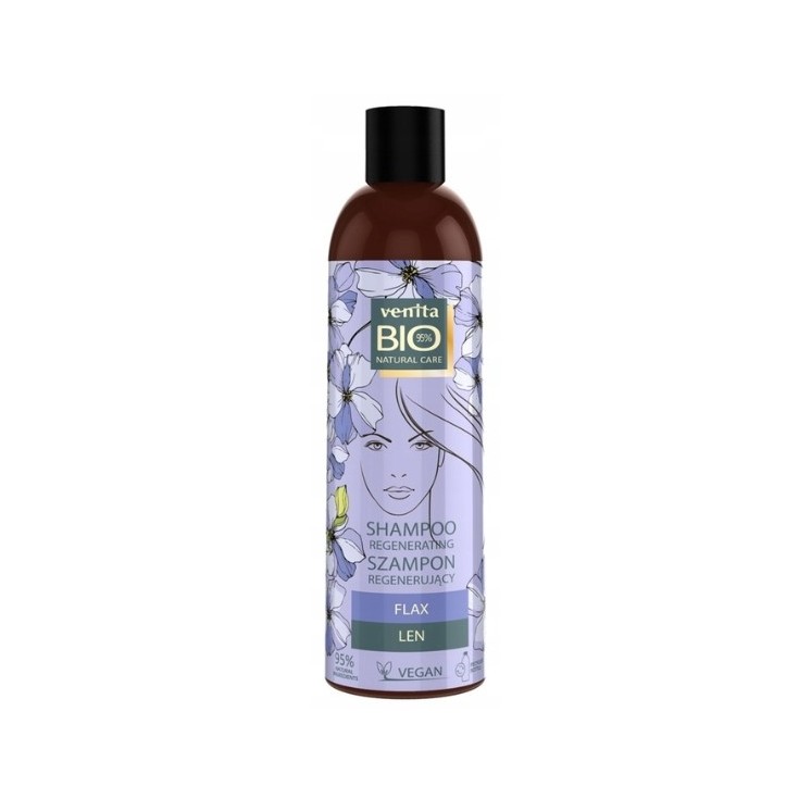 Venita Bio Regenerating Linen Hair Shampoo 300 ml