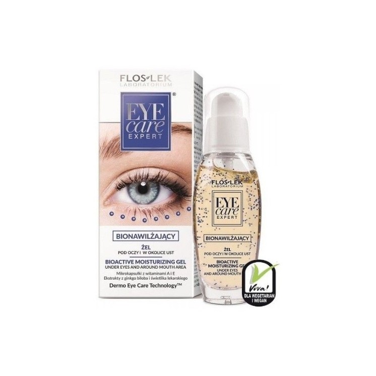 Floslek Eye Care Expert bionawilżający Żel pod oczy i w okolice ust 30 ml