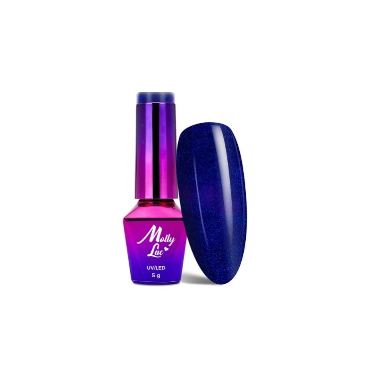 MollyLac /628/ Story Time Magic Night Hybrid Nail Polish 5 ml