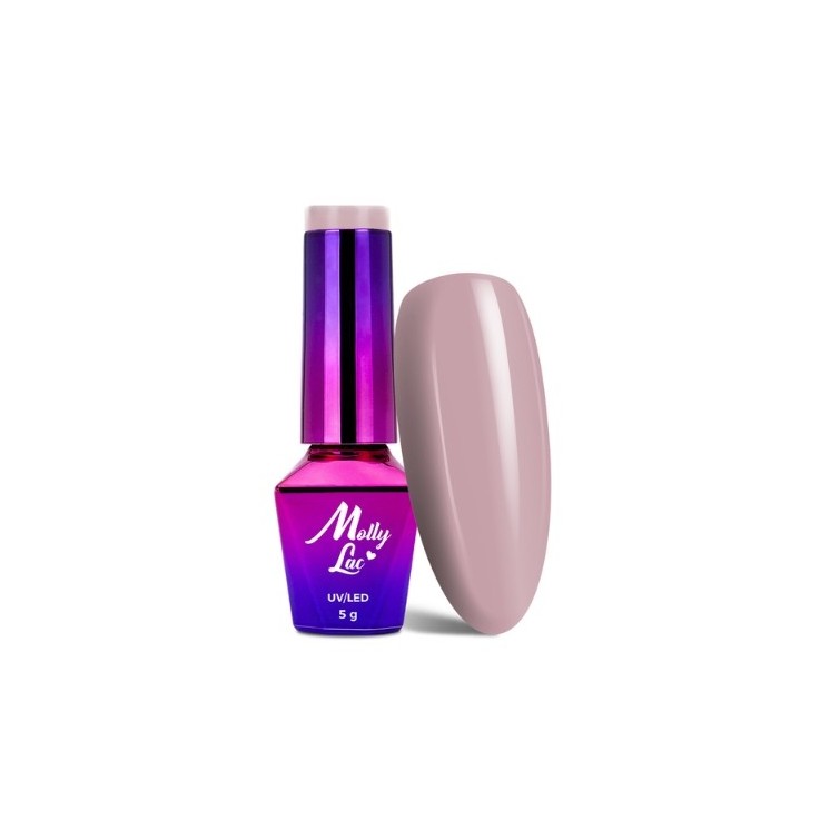 MollyLac /522/ I'm The Nudelover Lakier Hybrydowy Nudematic 5 ml