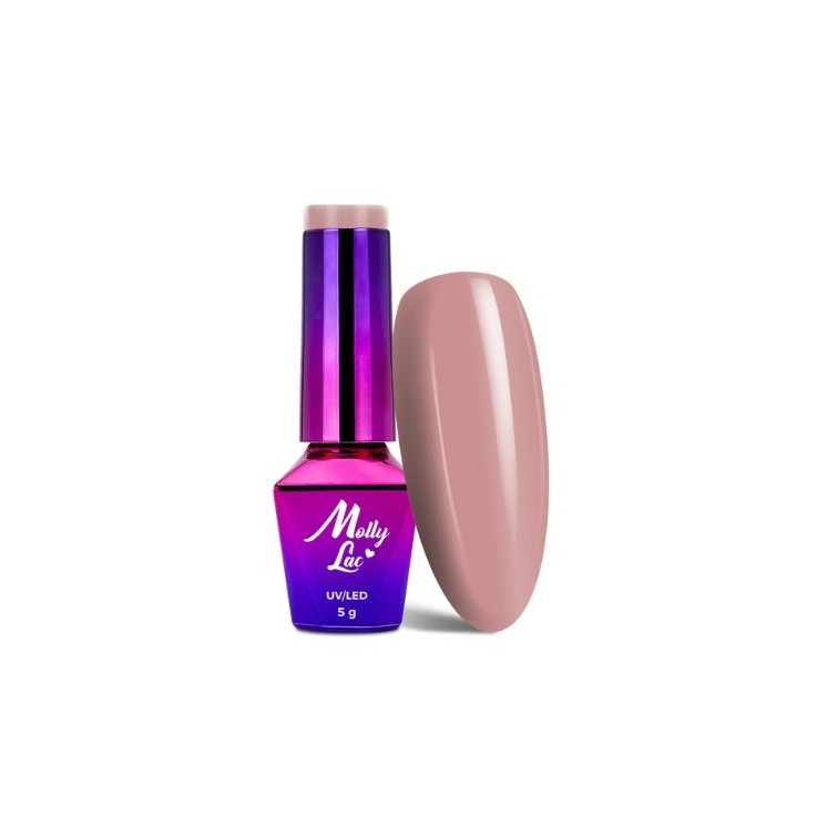 MollyLac /303/ Skin & Make Up Natural Hybrid Varnish 5 ml