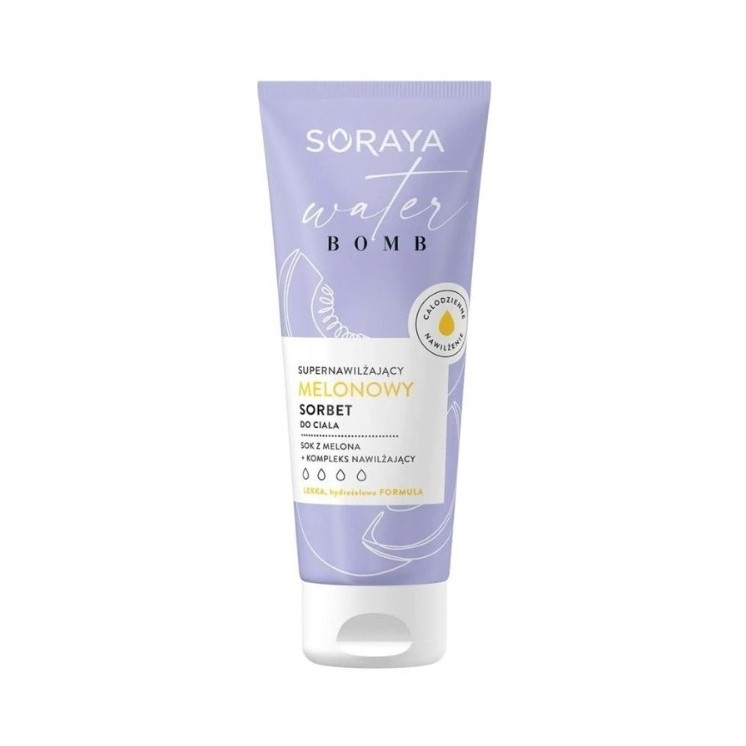 Soraya Water Bomb supernawilżający Sorbet do ciała Melon 200 ml