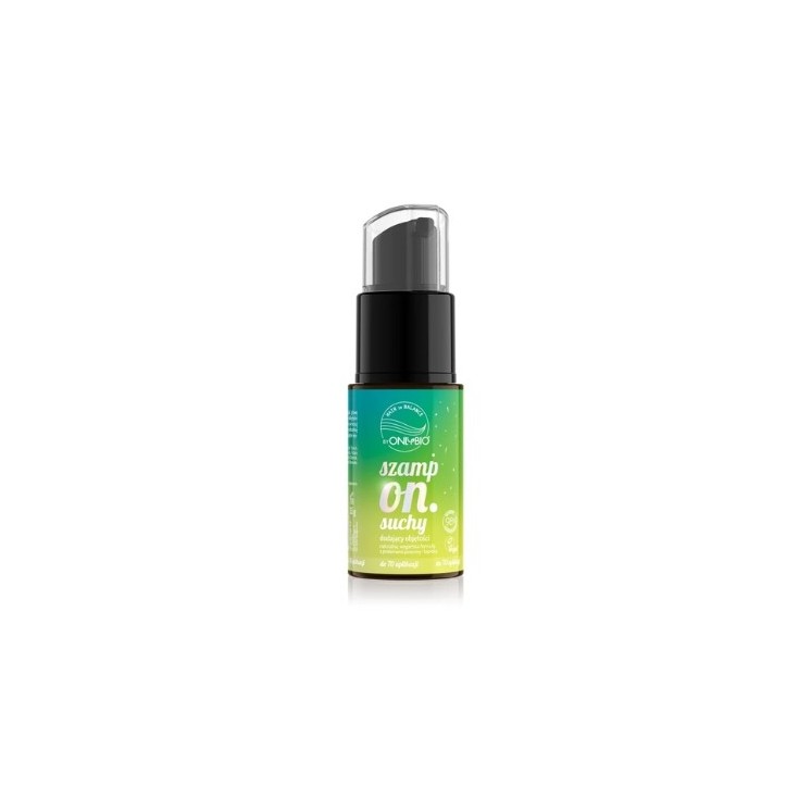 ONLYBIO Hair in Balance Suchy Szampon do włosów dodający objętości 35 g