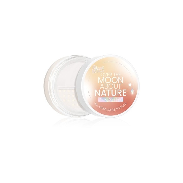 Stars from the Stars Over the Moon About Nature natural loose powder for face and eyes /02/ Rosy Matt 10 g