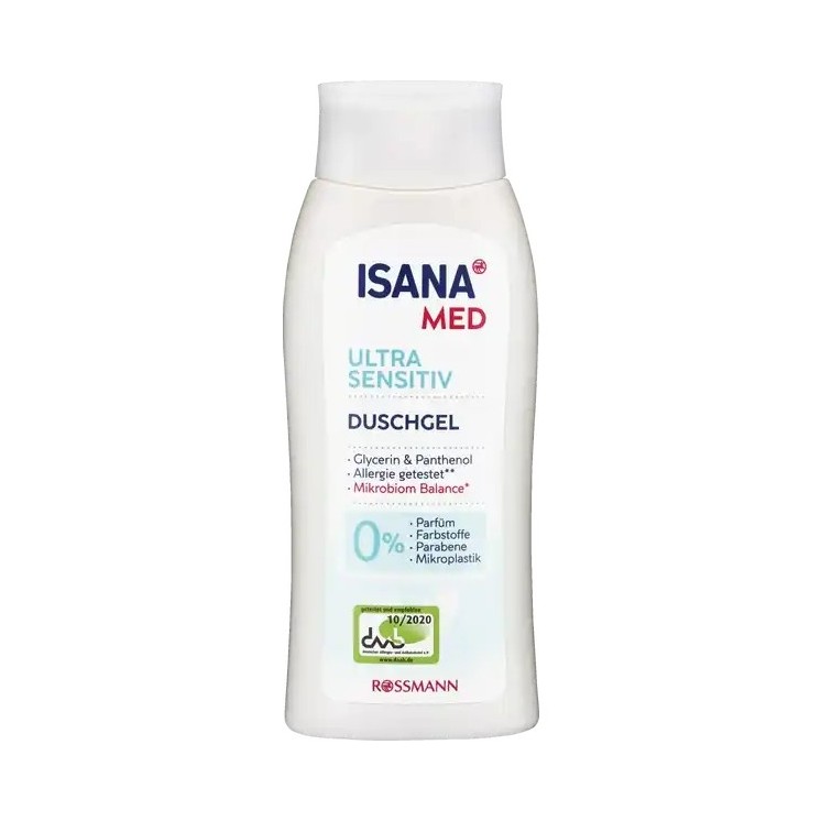 Isana Med Ultra Sensitiv Shower Gel 250 ml