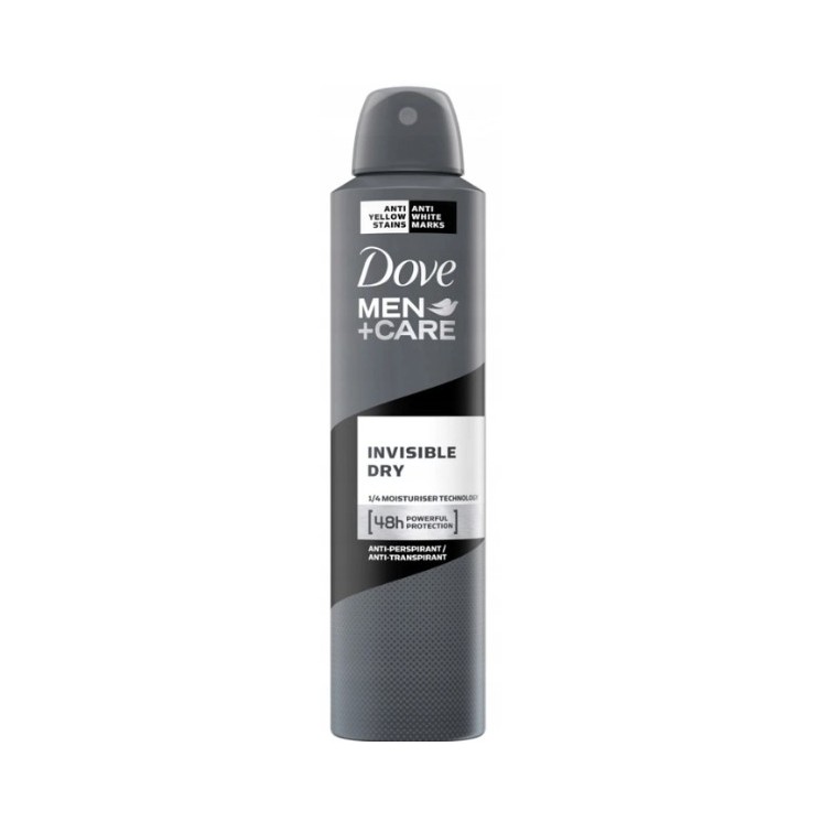Dove Men+Care Dezodorant w spray'u Invisible Dry 250 ml