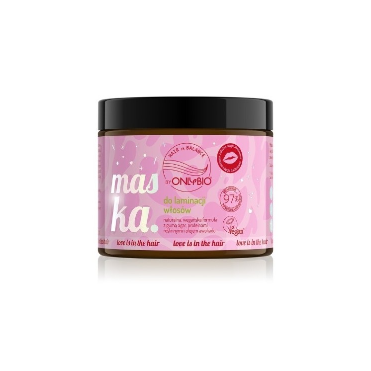 ONLYBIO Hair in Balance Love is in the Hair Hair lamination mask 200 ml