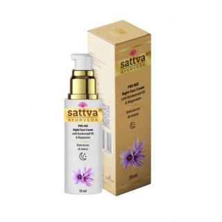 Sattva Ayurveda Pro Age Krem do twarzy na noc z olejkiem Kumkumadi 50 ml