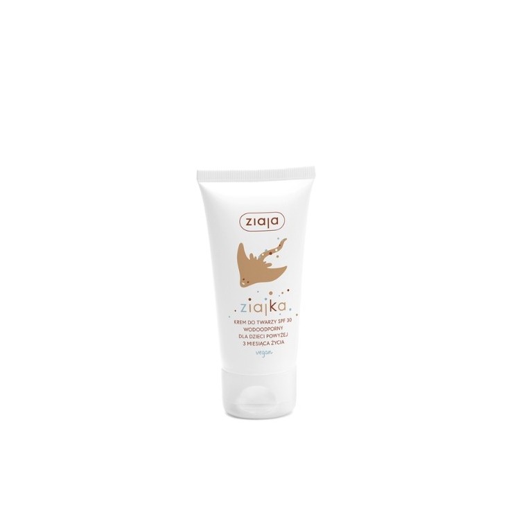 Ziaja Krem do twarzy z filtrem SPF30 dla dzieci wodoodporny 50 ml