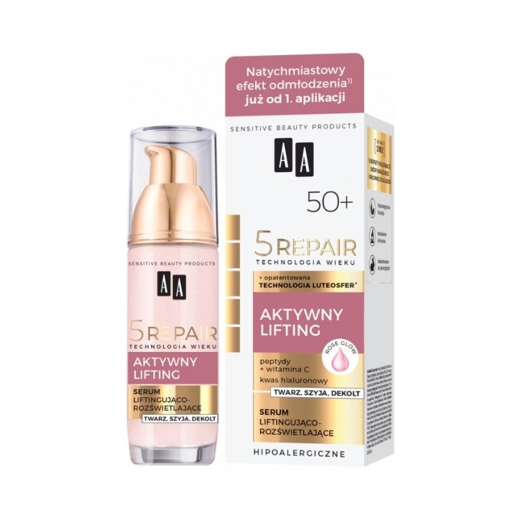 AA Technologia Wieku 5Repair 50+ Serum liftingująco-rozświetlające 35 ml