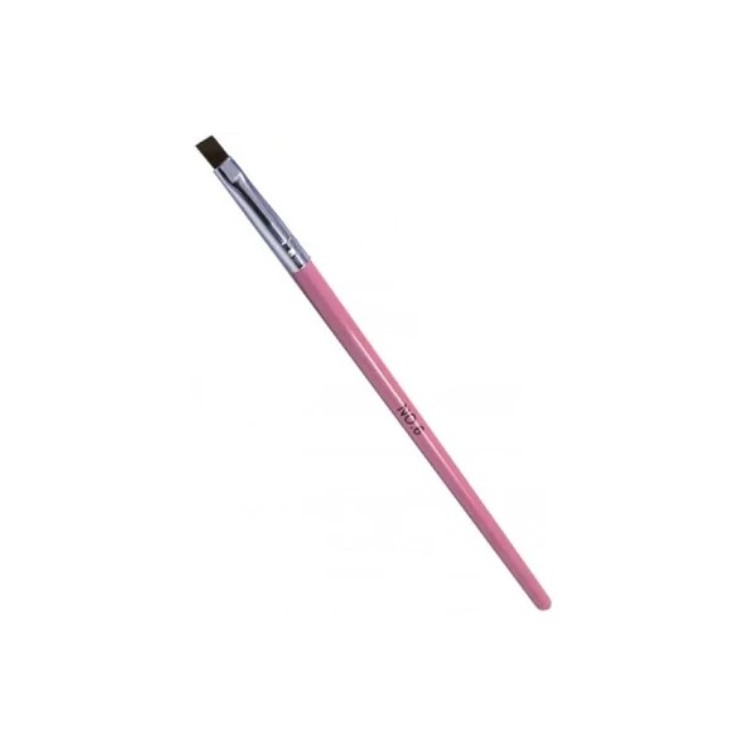 SunShine wooden gel brush /6/ slanted Pink 1 piece