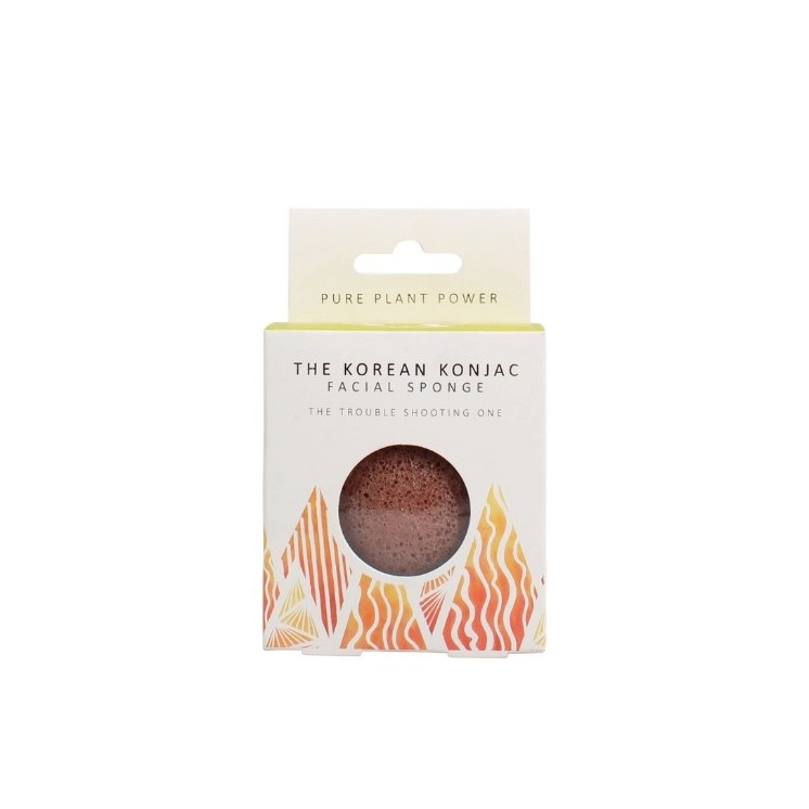 The Korean Konjac Sponge Company Gąbka Konjac Fire 1 sztuka