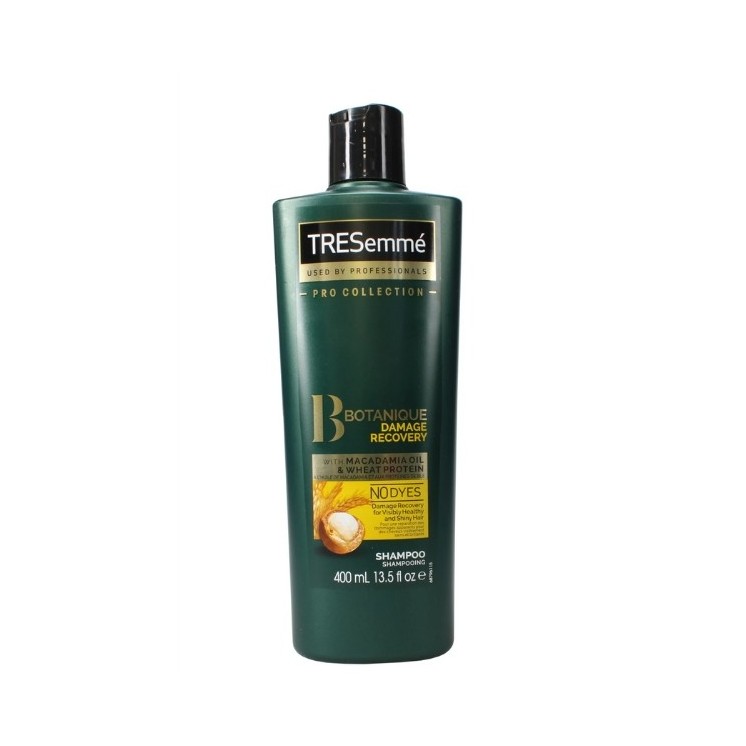 TRESemme Botanique Damage Recovery Szampon do włosów Macadamia Oil & Wheat protein 400 ml