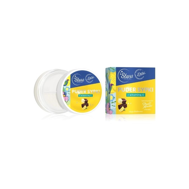 Stars from the Stars x E.Wedel sypki Puder do twarzy z Witaminą C 8 g