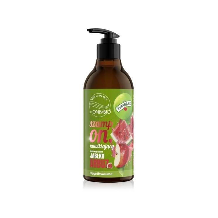 OnlyBio Hair in Balance x Tymbark Moisturizing Apple-Watermelon Shampoo 400 ml
