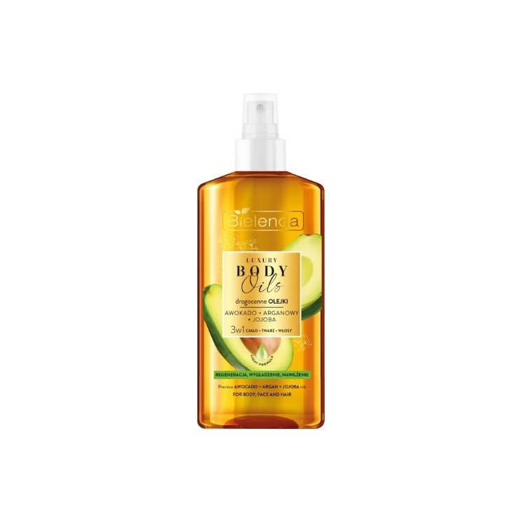 Bielenda Luxury Body Oils Olejek do pielęgnacji 3w1 Awokado 150 ml