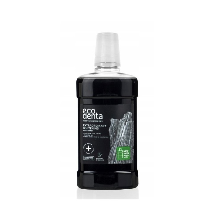 Ecodenta Extraordinary wybielający Płyn do płukania jamy ustnej 500 ml