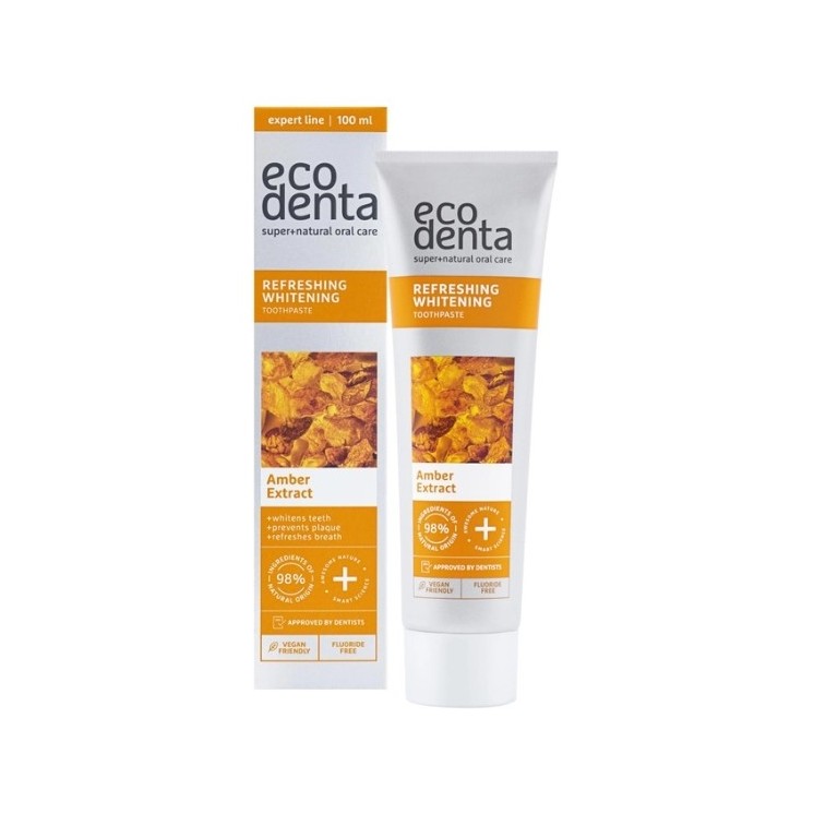 Ecodenta Refreshing Toothpaste with amber extract 100 ml