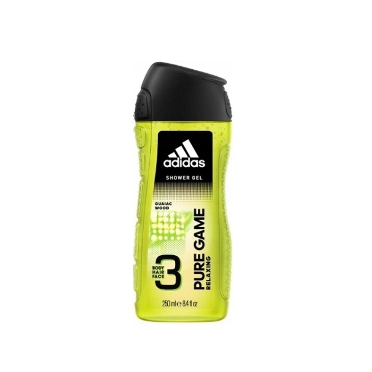 Adidas Shower gel for men 3in1 Pure Game 250 ml