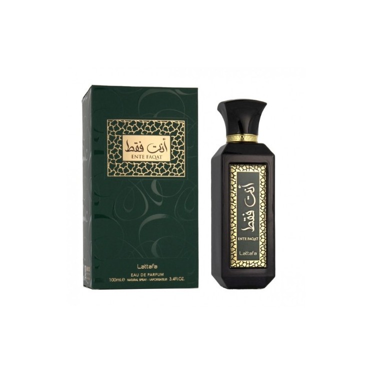 Lattafa Woda perfumowana dla kobiet i mężczyzn Ente Faqat 100 ml