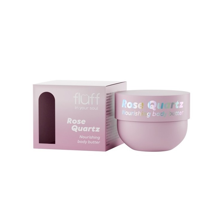 Fluff In Your Soul Rose Quartz odżywcze Masło do ciała 150 ml
