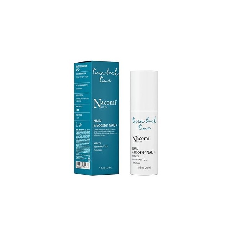 Nacomi Next Level Anti-aging Night Face Serum with NMN & Booster NAD+ 30ml