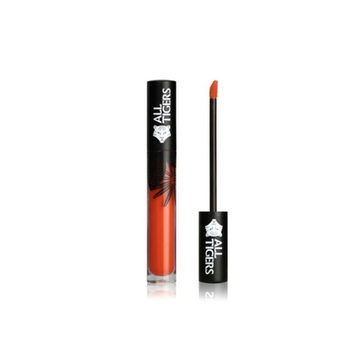 All Tigers Natural & Vegan Szminka w płynie /785/ Hear Me Roar 8 ml
