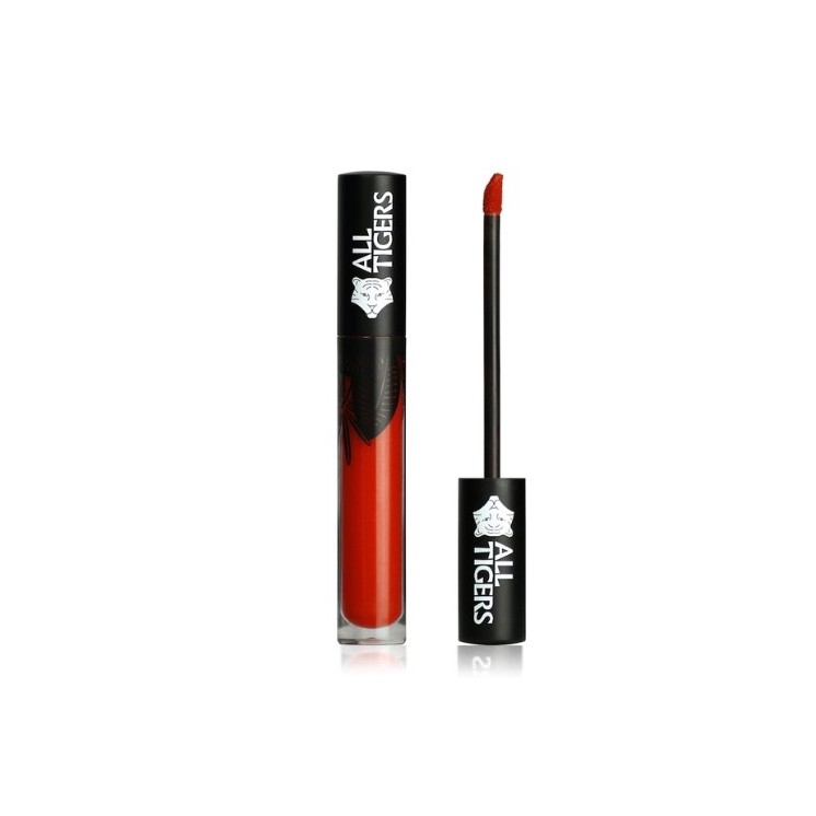 All Tigers Natural & Vegan Szminka w płynie /886/ Shake The Ground 8 ml