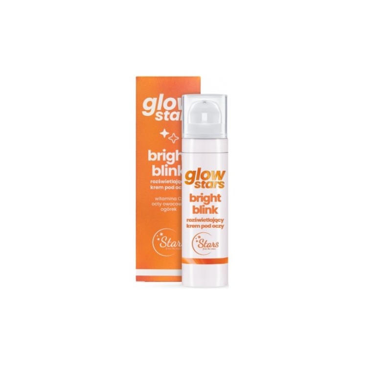 Stars from the Stars Glow stars Bright blink rozświetlający Krem pod oczy 15 ml