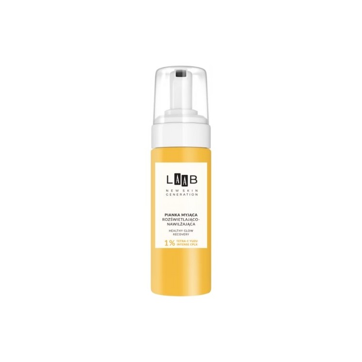 AA LAAB nawilżająco-rozświetlajaca Pianka do mycia twarzy 150 ml