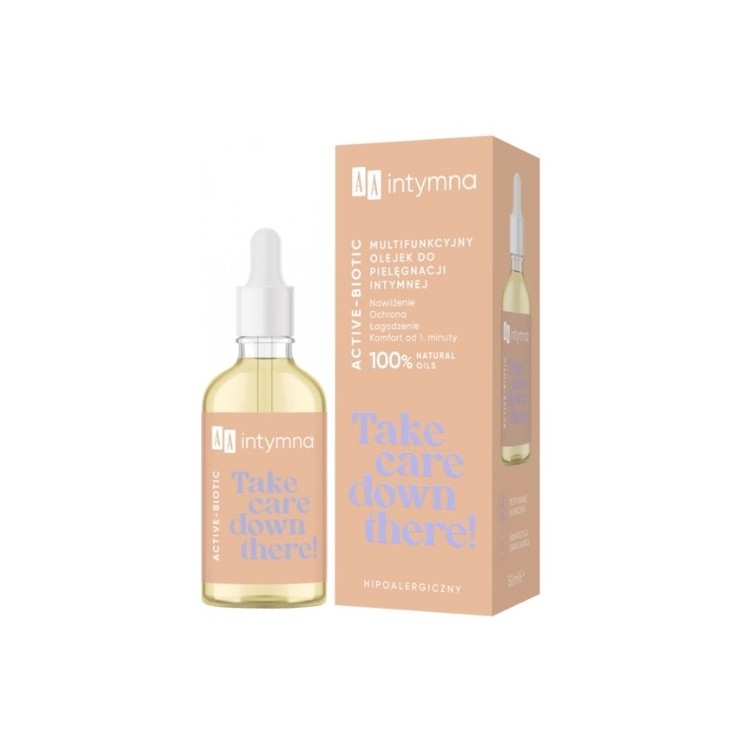 AA Intymna Active-Biotic multifunkcyjny Olejek do pielęgnacji intymnej 50 ml