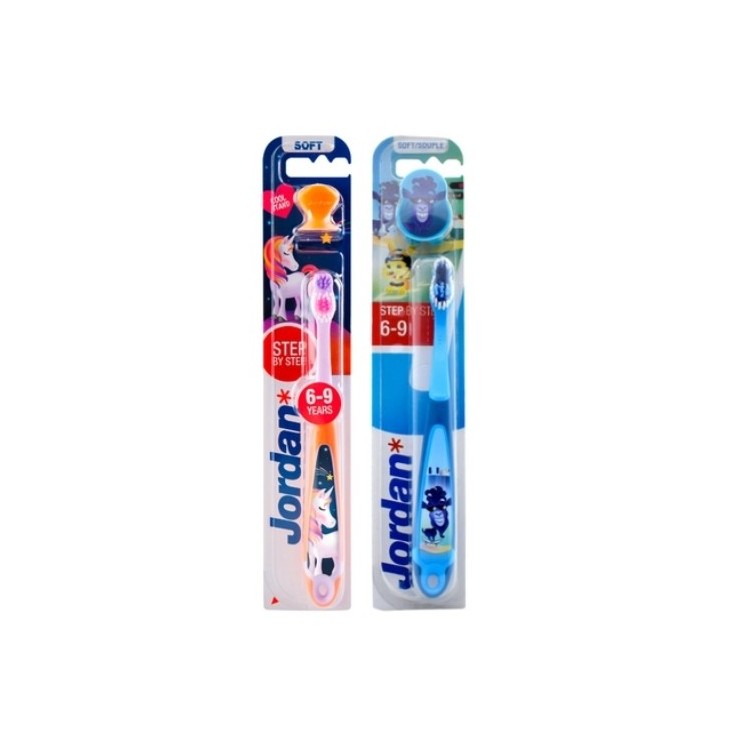 Jordan Step by Step Toothbrush 6-9 years Mix 1 piece