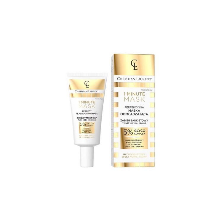 Eveline Christian Laurent 1 Minute Perfect Rejuvenating Face Mask 30 ml Eveline Christian Laurent 1 Minute Perfect Rejuvenating Face Mask 30 ml