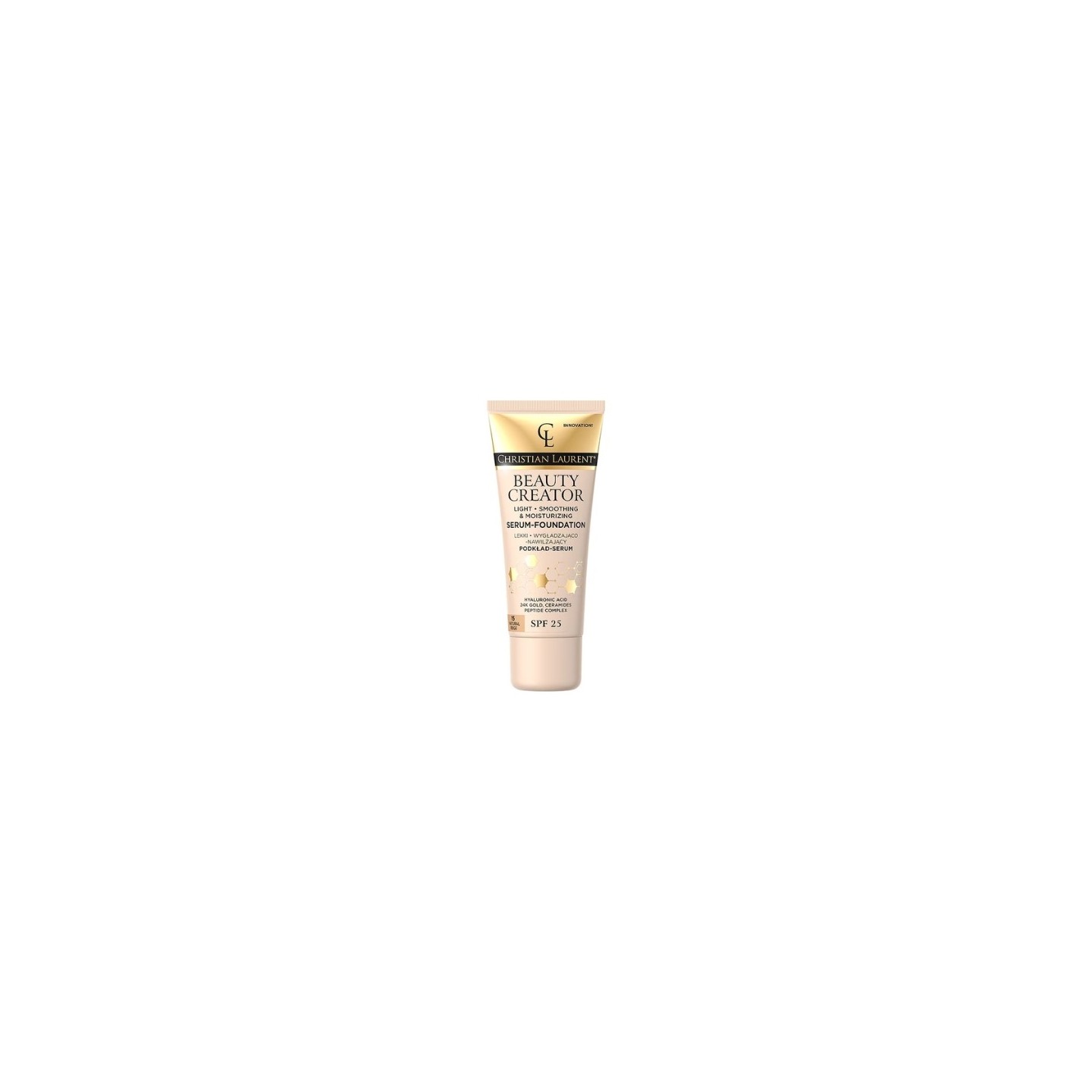 Eveline Christian Laurent Beauty Creator lekki Podkład-serum SPF25 /15/ Natural Beige 30 ml Eveline Christian Laurent Beauty Creator lekki Podkład-serum SPF25 /15/ Natural Beige 30 ml