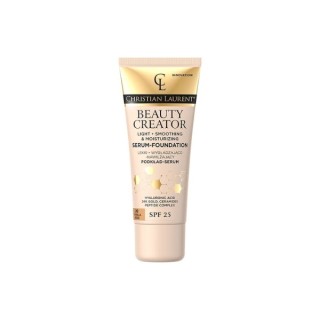 Eveline Christian Laurent Beauty Creator Light Foundation-Serum SPF25 /20/ Vanilla Beige 30 ml Eveline Christian Laurent Beauty Creator Light Foundation-Serum SPF25 /20/ Vanilla Beige 30 ml