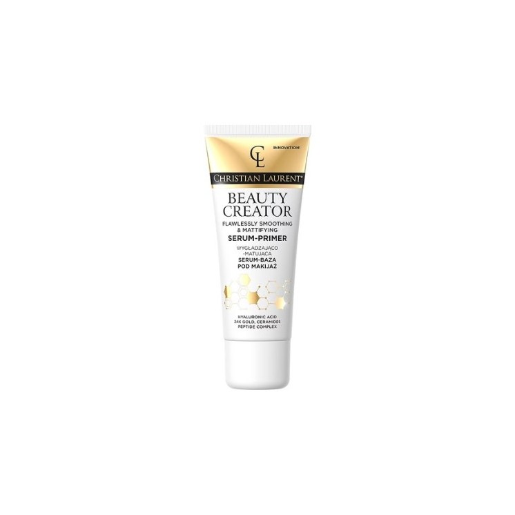 Eveline Christian Laurent Beauty Creator Smoothing and Mattifying Serum-Makeup Base 30 ml Eveline Christian Laurent Beauty Creator Smoothing and Mattifying Serum-Makeup Base 30 ml