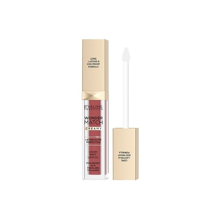 Eveline Wonder Match matowa Pomadka w płynie /07/ Toffee 6,8 ml