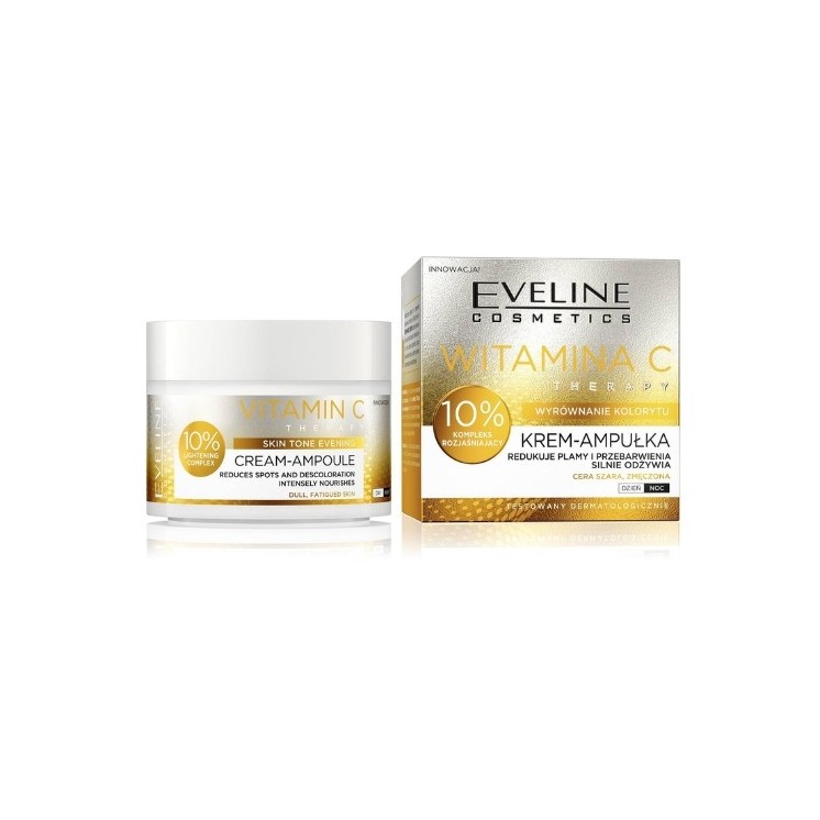 Eveline Witamina C Therapy wyrównujący koloryt Krem-ampułka do twarzy 50 ml