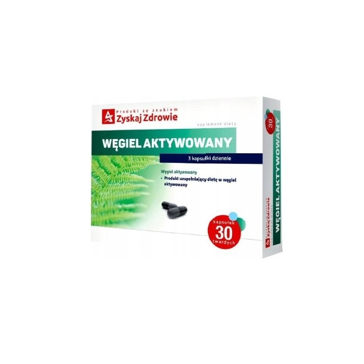 Activated charcoal 30 capsules