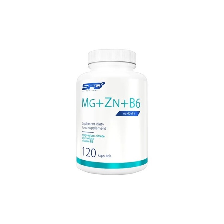 SFD Mg + Zn + B6 120 kapsułek