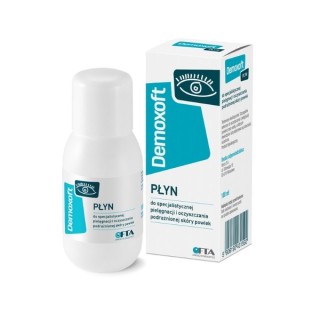 Demoxoft Liquid for the care and cleansing of irritated eyelid skin 100 ml