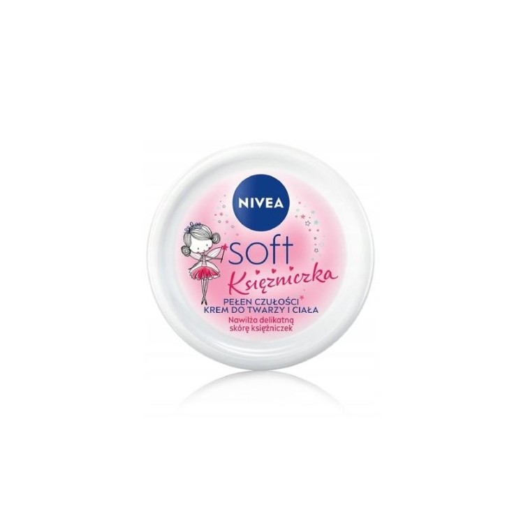 Nivea Cream for children intensively moisturizing Soft Princess 100 ml