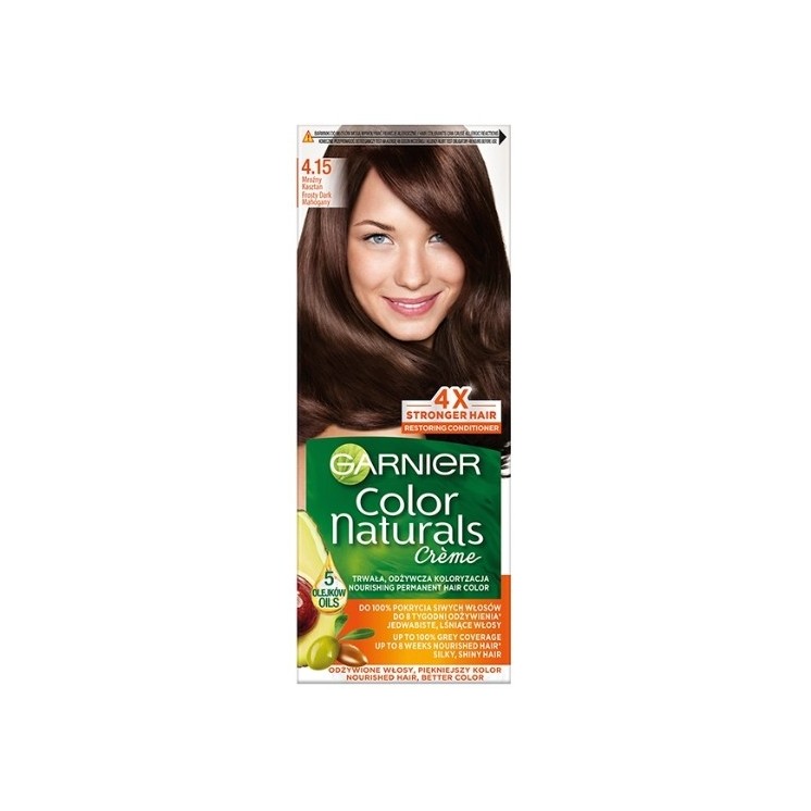 Garnier Color Naturals Farba do włosów /4.15/ Mroźny kasztan