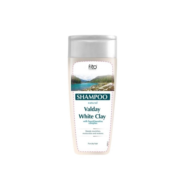 Fitocosmetics Hair shampoo White Waldai clay 270 ml