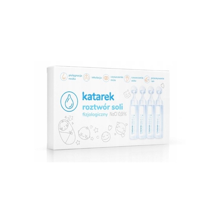 Katarek Fizjologiczny roztwór soli 10 x 5 ml