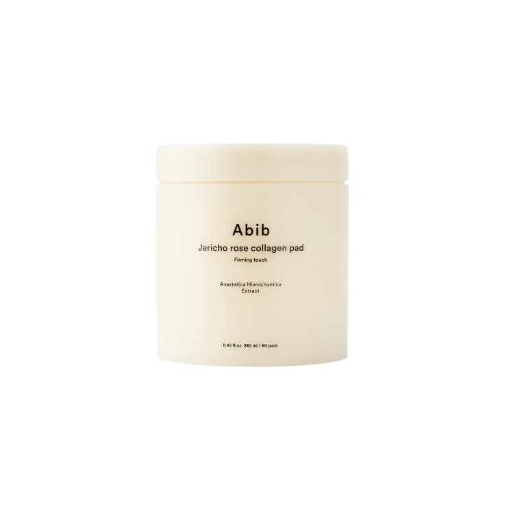 Abib Jericho Rose Collagen Pad Firming Touch Nawilżająco-Ujędrniające Płatki do Twarzy 60 sztuk
